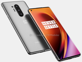 The entire OnePlus 8 lineup will feature 5G support. (Image Source: OnLeaks/91 Mobiles)