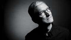 Apple CEO Tim Cook striking a visionary pose for Fast Company. (Source: Ioulex) Apple CEO Tim Cook striking a visionary pose for Fast Company. (Source: Ioulex)