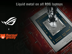 Asus takes a page out of the Playstation 5, will incorporate liquid metal cooling on all of its upcoming ROG laptops starting this year (Source: Asus)