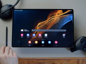 The Samsung Galaxy Tab S8 Ultra is a do-it-all supersized Android tablet. (Image source: Alex Waetzel / Notebookcheckreviews on YouTube)