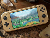 The Switch Lite Hyrule Edition is only orderable in the UK for the time being. (Image source: Nintendo)