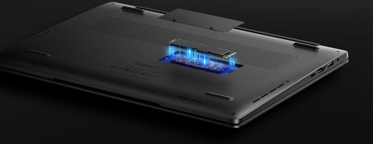 SSD and RAM are upgradable (Image source: Chuwi)