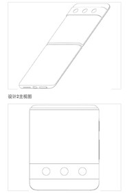 Xiaomi flip phone patent. (Image source: CNIPA via MySmartPrice)