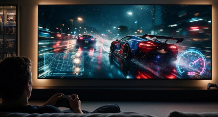 The 120 Hz refresh rate is intended to provide a smoother gaming experience.