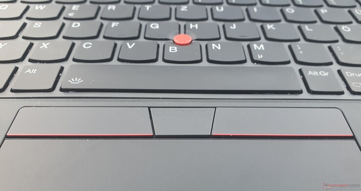 Flat TrackPoint keys