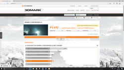 3DMark 11 in battery mode