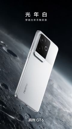 Realme's upcoming GT6 is slated to come in 3 different finishes...(Source: Digital Chat Station via Weibo)