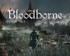 Banner for Bloodborne PS4 game shown