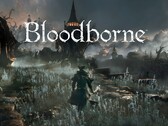 Banner for Bloodborne PS4 game shown