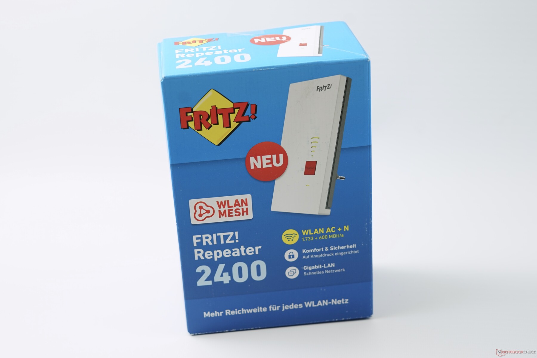 AVM Fritz! WLAN Repeater 600, 1200, 1750E, 2000 and 3000 Review -  NotebookCheck.net Reviews
