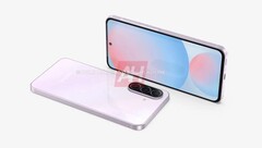 Leaked render of the Galaxy A56. (Image source: Android Headlines)