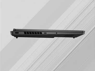HP Omen 16 gaming laptop thickness shown (Image source: HP)