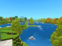 A lake in Hytale