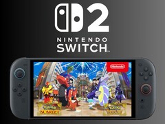 Pokémon Scarlet and Violet on Switch 2 mockup (Image source: Nintendo of America with edits)