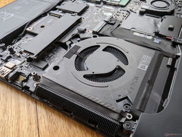 One of the few gaming laptops with four internal fans for improved cooling