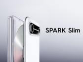 The Tecno Spark Slim (pictured) comes with two 50MP cameras. (Image source: Tecno)
