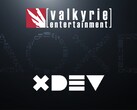 Logos for Valkyrie Entertainment and XDev PlayStation studios shown