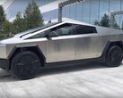 Tesla's Cybertruck looks to be nearing production status in its latest appearance at a shareholder meeting in Texas. (Image source: Farzad Mesbahi on YouTube)