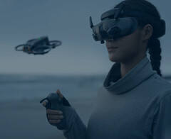 DJI&#039;s latest update brings INAV support to the company&#039;s FPV goggles and drones. (Image source: DJI)