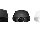 The new projectors in all their color SKUs. (Source: Sony)