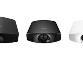 The new projectors in all their color SKUs. (Source: Sony)