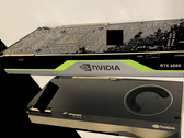 A first look at NVIDIA's Ampere-based Quadro RTX card. (Image source: Moore's Law Is Dead)