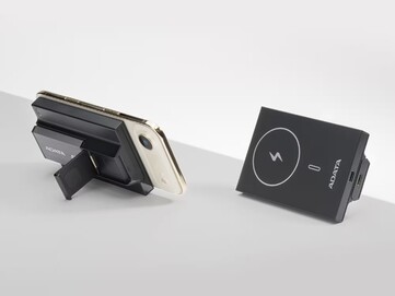 A built-in kickstand makes the SR800 usable hands-free. (Image source: Adata)