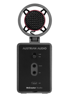 Connection ports on the MiCreator Studio (Image Source: Austrian Audio)