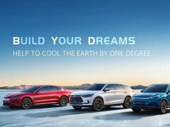 BYD will debut the Tang, Han and Atto 3 for Europe on September 28. (Image source: BYD)