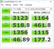 CrystalDiskMark 5.0 (SSD)