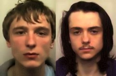 Connor Allsopp (left) and Matthew Hanley (right) have been jailed for their parts in the 2015 TalkTalk hack. (Source: Metropolitan Police)