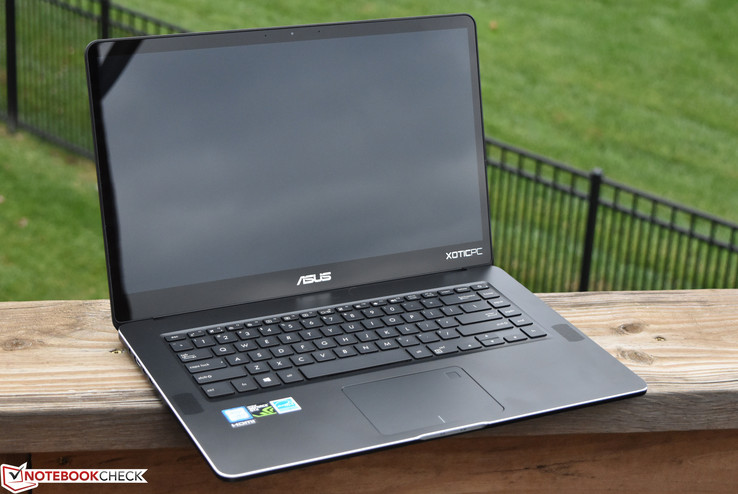 Asus Zenbook Pro Ux550ve I7 7700hq Gtx 1050 Ti Laptop Review Notebookcheck Net Reviews