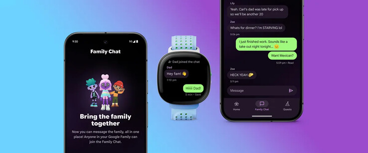 The new family chat tool. (Image source: Google)