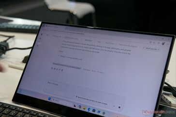 At IFA, the system was already operational and ready for use in AI acceleration.