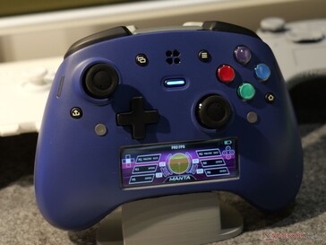 The display allows for extensive configuration options