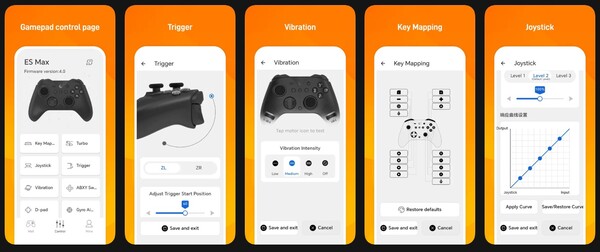The GuliKit App allows users to modify their controllers on the fly using their smartphones.