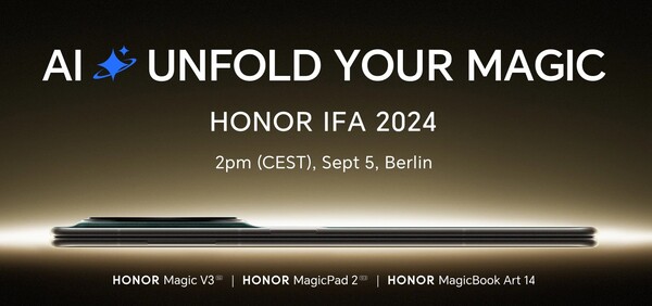 The Honor launch event will be live-streamed. (Image source: Honor).