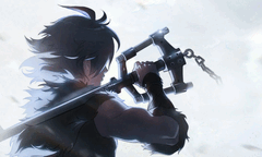 A promotional image for the Kingdom Hearts animated series