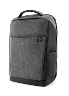 The HP Renew Travel Backpack is made from the equivalent of ten 16.9 oz recycled plastic bottles. All images via HP