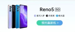 The Reno5 series has just launched. (Source: OPPO)