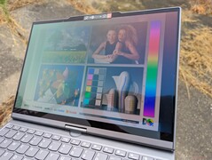 OLED outdoors under bright overcast