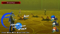 Turn-based combat in Persona 3 Reload is shown (Image source: Microsoft Xbox Gaming)