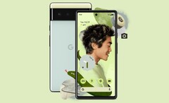 Google Pixel 6 in the "Sorta Seafoam" colourway. Source: Google