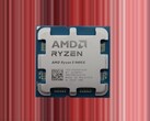 The AMD Ryzen 5 9600X has six cores, 12 threads, and a boost clock of 5.4 GHz. (Image source: Notebookcheck, Pierre Bamin on Unsplash, edited)