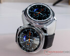 The Galaxy Watch 8 Classic features a Quick button on the side. Pictured: the two colorways of the smartwatch. (Image source: Notebookcheck)