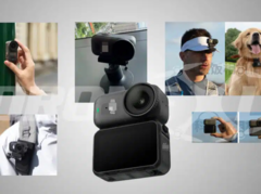 A close-up of the Osmo 360 and several launch accessories. (Image source: via DroneXL & Jasper Ellens)