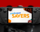 September Savers game sale ends on September 29, 2025. Pictured: edited cover photo of Wolfenstein The New Order. (Image source: Steam and Fanatical)