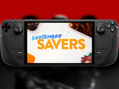 September Savers game sale ends on September 29, 2025. Pictured: edited cover photo of Wolfenstein: The New Order. (Image source: Steam and Fanatical)