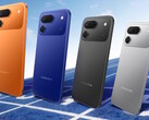 The Tecno Spark 50 Pro comes in Dynamic Orange, Midnight Blue, Ink Black, Titanium Grey (L to R), and Cloud White (not shown).