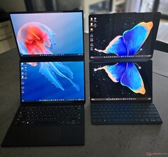 Could the Zenbook DUO and Yoga Book 9i usher in a wave of dual-screen devices? (Image: Notebookcheck)